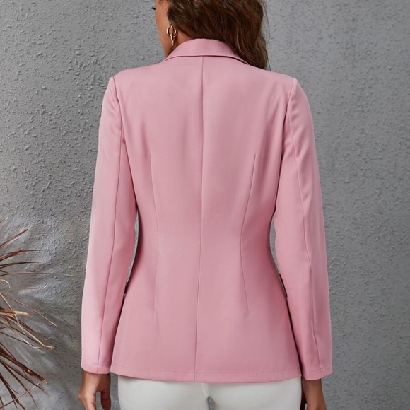 BellanBlue | Jackets & Coats | Classic Pink Double Breasted Work Office ...